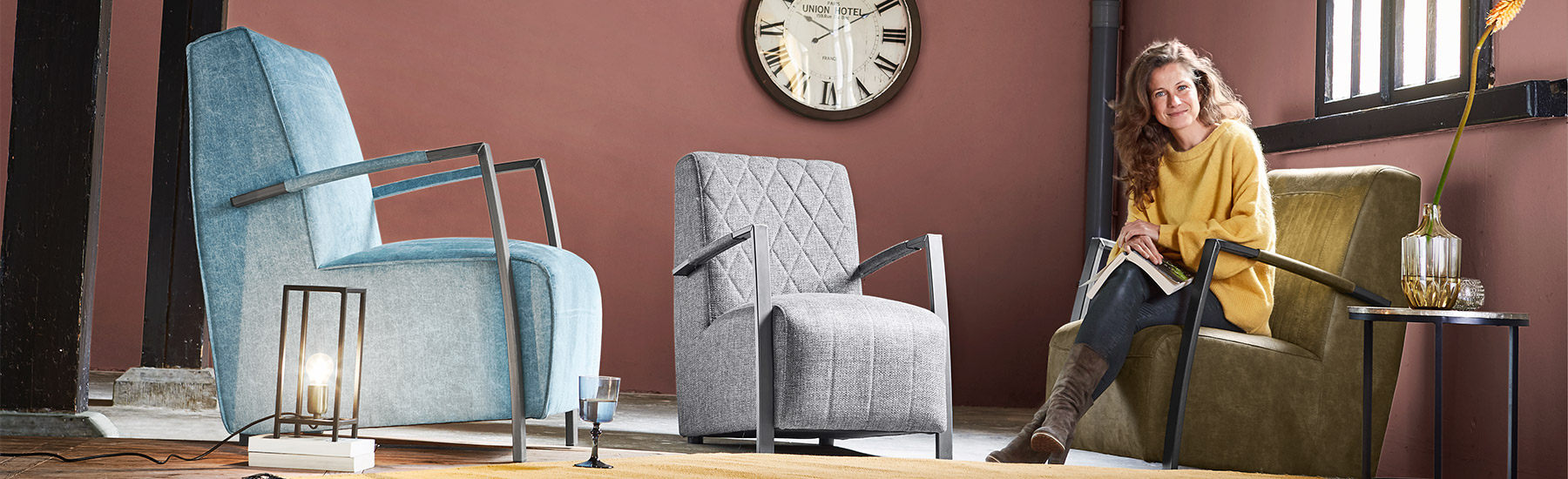 Stoffen fauteuil Stoffen fauteuil