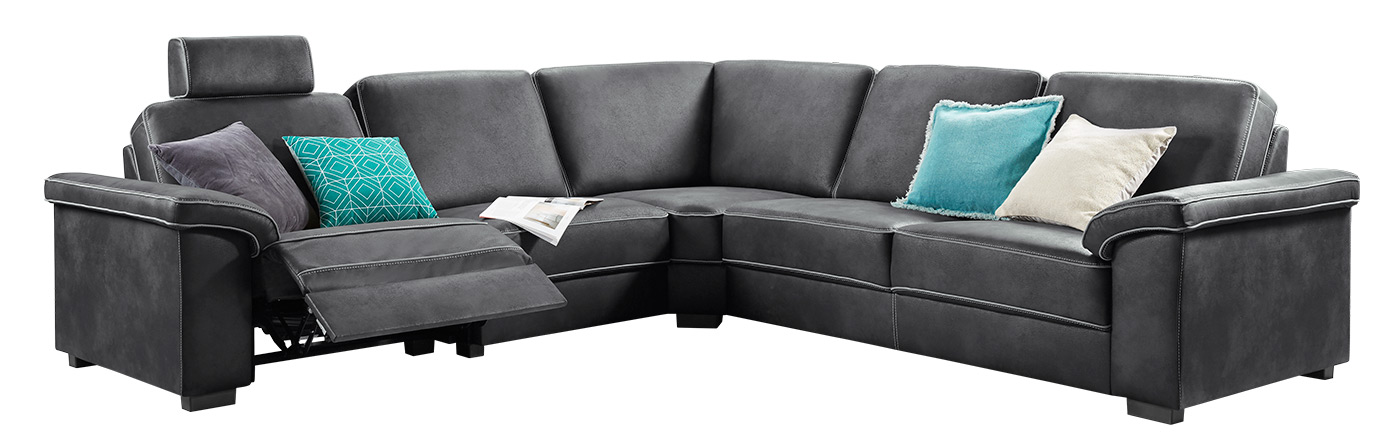 Verstelbaar bankstel met relaxfunctie Verstelbaar bankstel met relaxfunctie