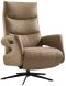 Relaxfauteuil electrisch verstelbaar Nortwood cognac