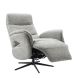 Relaxfauteuil Haslet grijs medium