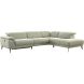 Hoekbank rechts Alunda groen relaxfunctie excellent comfort
