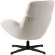 Draaifauteuil Bolands lichtgrijs