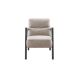 Fauteuil Safira lichtbruin
