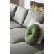 Hoekbank Alburg khaki + HR-schuim zitting