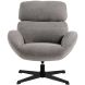 Draaifauteuil Bolands grijs