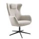Draaifauteuil Renville met nekkussen