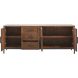 Dressoir Maverna 77x202x42 cm bruin