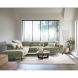 Hoekbank links Alunda groen relaxfunctie excellent comfort