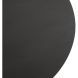 Eettafel Ranea 130 cm rond zwart met ranke spinpoot