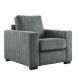 Fauteuil Pomasi + HR-schuim zitting charcoal