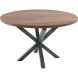 Uitschuifbare eettafel Caltana 130/170 cm rond Baroque Oak