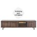 TV-meubel Tenino 50x197x45 cm bruin