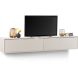 Tv-meubel Betera zwevend 210 cm beige