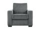 Fauteuil Pomasi + HR-schuim zitting charcoal