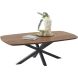 Salontafel Maverna 120x70 ovaal bruin