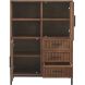 Opbergkast Maverna 136,5x102x40 cm bruin