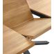 Uitschuifbare eettafel Caltana 200/260 cm mango