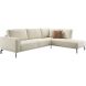Hoekbank rechts Alburg koudschuim beige