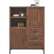 Opbergkast Maverna 136,5x102x40 cm bruin