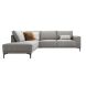 Hoekbank links Calira grijs