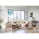 Hoekbank rechts Azara beige basic comfort