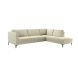 Hoekbank rechts Gulnare koudschuim beige