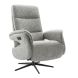Relaxfauteuil Haslet grijs small elektrisch verstelbaar
