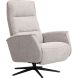 Relaxfauteuil Hezia large grijs