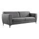Bankstel 3+2 Ridgway donkergrijs excellent comfort