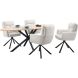 Eettafel Levado 200x100 cm organisch
