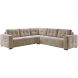 Hoekbank Moulti grijs excellent comfort