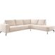 Hoekbank rechts Taroona beige basic zit- en premium rugcomfort