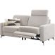 2,5 zitsbank Mirtho grijs + relaxfunctie