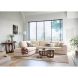 Hoekbank links Azara beige premium comfort
