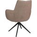 Eetkamerstoel Derio draaibaar taupe