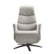 Relaxfauteuil Tolgia grijs medium