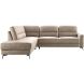 Hoekbank links Mirtho microleder taupe excellent comfort