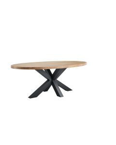 Ovale eettafel Silvares 225x120cm