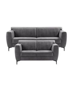 Bankstel 3+2 Ridgway antraciet + HR-schuim