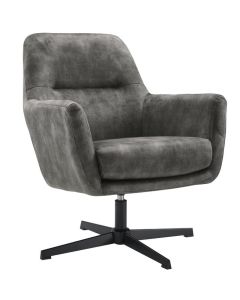 Draaifauteuil Tarkio antraciet