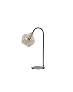 Tafellamp Winfield mat zwart smoke