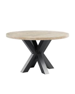 Ronde eettafel met spinpoot Ø130cm Silvares