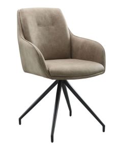 Armstoel Fendam taupe