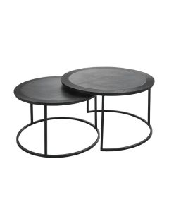 Bijzettafelset Salento black antique
