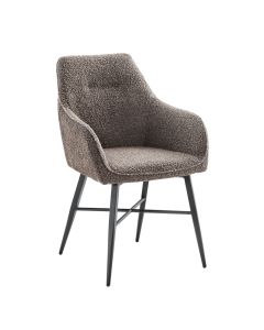 Armstoel Pella bruin