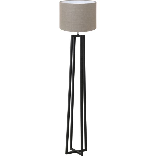 Vloerlamp Moira zwart