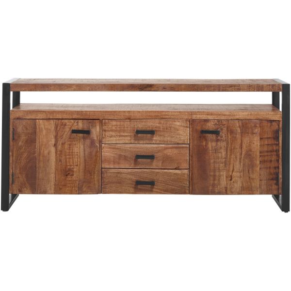 Dressoir Newhaven mangohout 80x180x43 cm