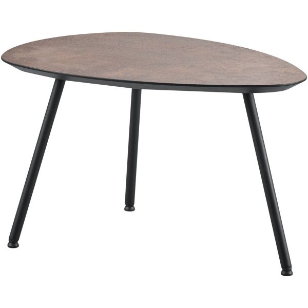 Salontafel Woburn 70x50 cm kiezel