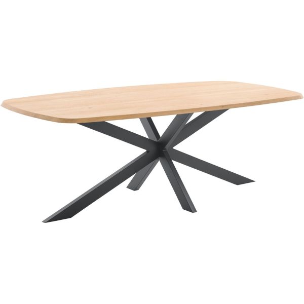 Eettafel Walden eikenhout 160x100 cm Deens ovaal