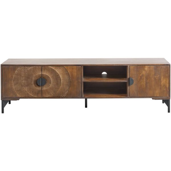 TV-meubel Nocona mangohout 190 cm